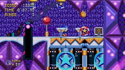 Sonic Mania (PC) Parhelion Peak Zone Mod