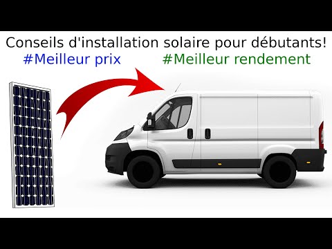 Vidéo: De combien de panneaux solaires ai-je besoin pour une camionnette ?