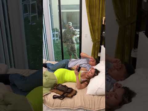 Military man comes home to wife cheating with the mailman! #Shorts