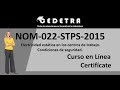 NOM-022-STPS-2015 / INTERPRETACIÓN / CURSO EN LÍNEA