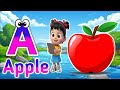 Phonics Song 2 with TWO Words in 3D - A For Airplane - ABC Alphabet Songs with Sounds for Children
