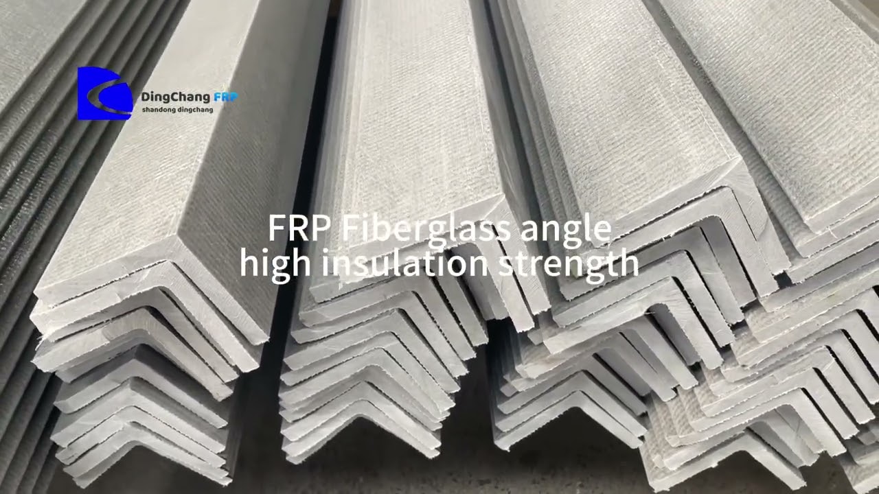 FRP angle steel with high insulation strength