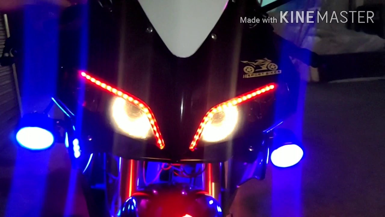 EYE LINE LEDS FOR HEADLIGHT - YouTube