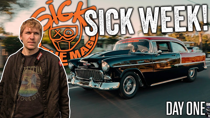 First 1/4 Mile Pass on our Drag and Drive '55 Chevy! - Sick Week Day One