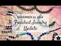 Finished Jewelry Update | Beading Project Share 2- Nov. 2018