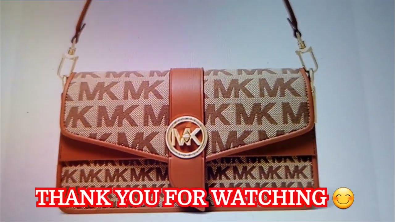 Unboxing Michael Kors Greenwich Medium Studded Saffiano Leather