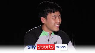 Wataru Endo on his start to life at Liverpool