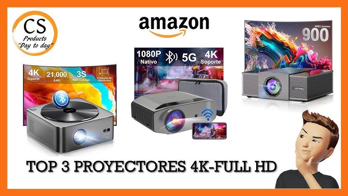 Reseña del proyector ultimea proyector full hd 1080p nativo con auto  focus/keystone, proyector 4k su 
