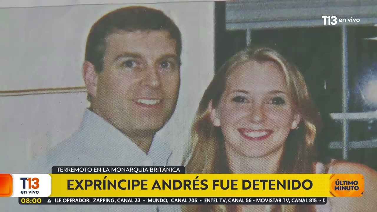 Detienen a expríncipe Andrés de Inglaterra por su vinculación con el caso Epstein