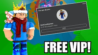 Free Tower Of Hell VIP Server!