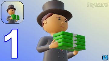 My First Billion - Gameplay Walkthrough Part 1 Tutorial Work In Bank (iOS,Android)