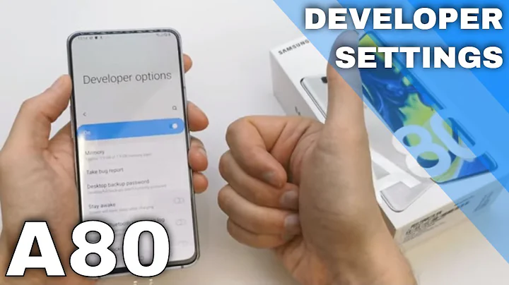 How to Enable Developer Options on Samsung Galaxy A80