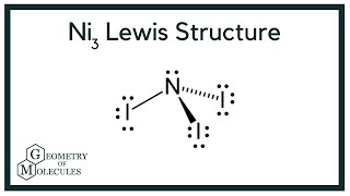 NI3 Lewis Structure (Nitrogen Triiodide)