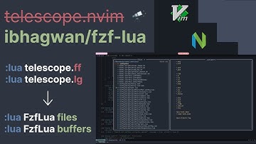 Transitioning away from telescope.nvim