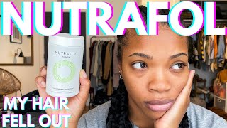 I stopped taking Nutrafol and my hair fell out...PICTURES INCLUDED #Nutrafol #hairgrowth #alopecia