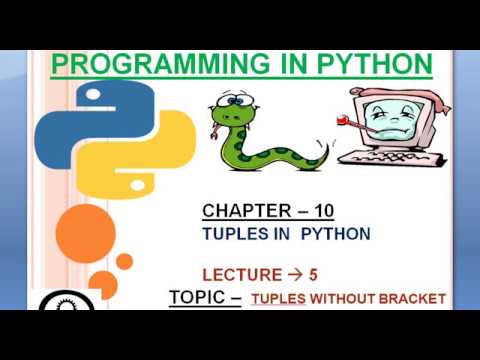CHAPTER 10 :5.Tuples Without Brackets|Python Complete tutorial course in hindi for beginners| #139
