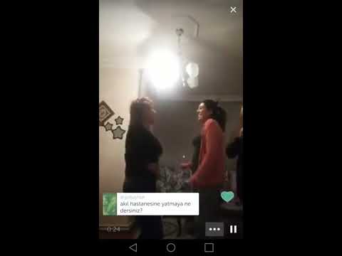 Periscope şow 2 uçan teyzeler..😁