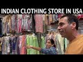 Indian Clothing Store In USA | Indian Vlogger | Hindi Vlog | Sari Sapne | Houston | This Indian