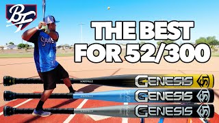 2025 Louisville Slugger Genesis 1-Piece USSSA Bats VS 52/300 Balls