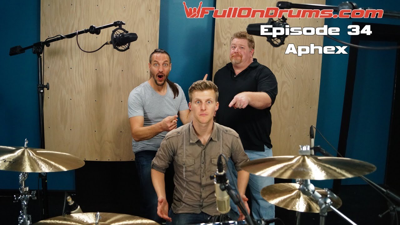 Watch FullOnDrums.com ep34 - Aphex on YouTube Watch FullOnDrums.com ep34 - Aphex on YouTube
