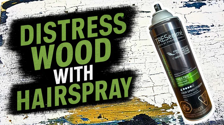 How to Make New Wood Look Old and Rustic with Hair...