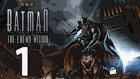 BATMAN: The Enemy Within - Episode 1: The Enigma Walkthrough 60FPS HD - Part 1