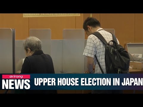 Japan holds election for upper house of parliament Japan holds election for upper house of parliament