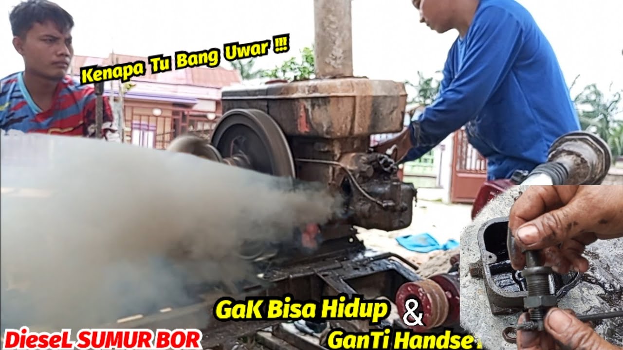 Servis DieseL 16 HP MOGOK & Klos nya Sering Los Sendiri !! Kok Bisa Gini