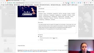 Adding Keywords and Song Information in SoundCloud