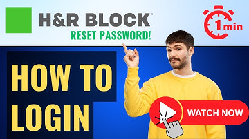 H&R Block Password Reset Not Working⏬👇: H&R Block Employee Reset Password