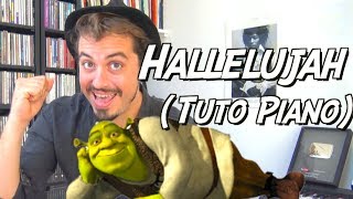 Hallelujah (version Rufus Wainwright) - Tuto Piano morceau facile - Shrek BO