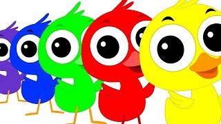 colorful duck song duck song kids tv color video learn colors with ducks kids tv rhymes