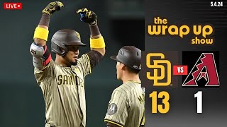 LUIS ARRAEZ WITH FOUR-HIT GAME IN PADRES' DEBUT!