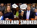 Liberal MP Freeland Defends Crack Usage In Public Places In BC