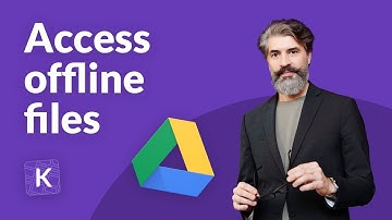 How to access Google Drive files offline