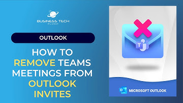 How to remove Teams meetings from Outlook invites (Windows & mac)