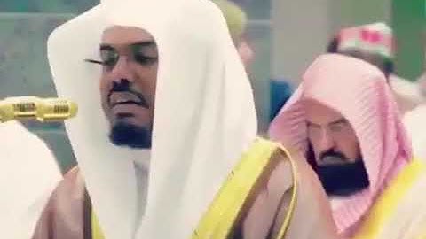 اجمل تلاوه صطرها الشيخ د ياسر الدوسري بالمقام العراقي في الحرم المكي