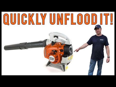 वीडियो: आप बाढ़ वाले लीफ ब्लोअर को कैसे ठीक करते हैं?