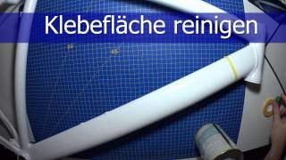 Videoanleitung Aufkleber entfernen / anbringen Fahrrad decals bike