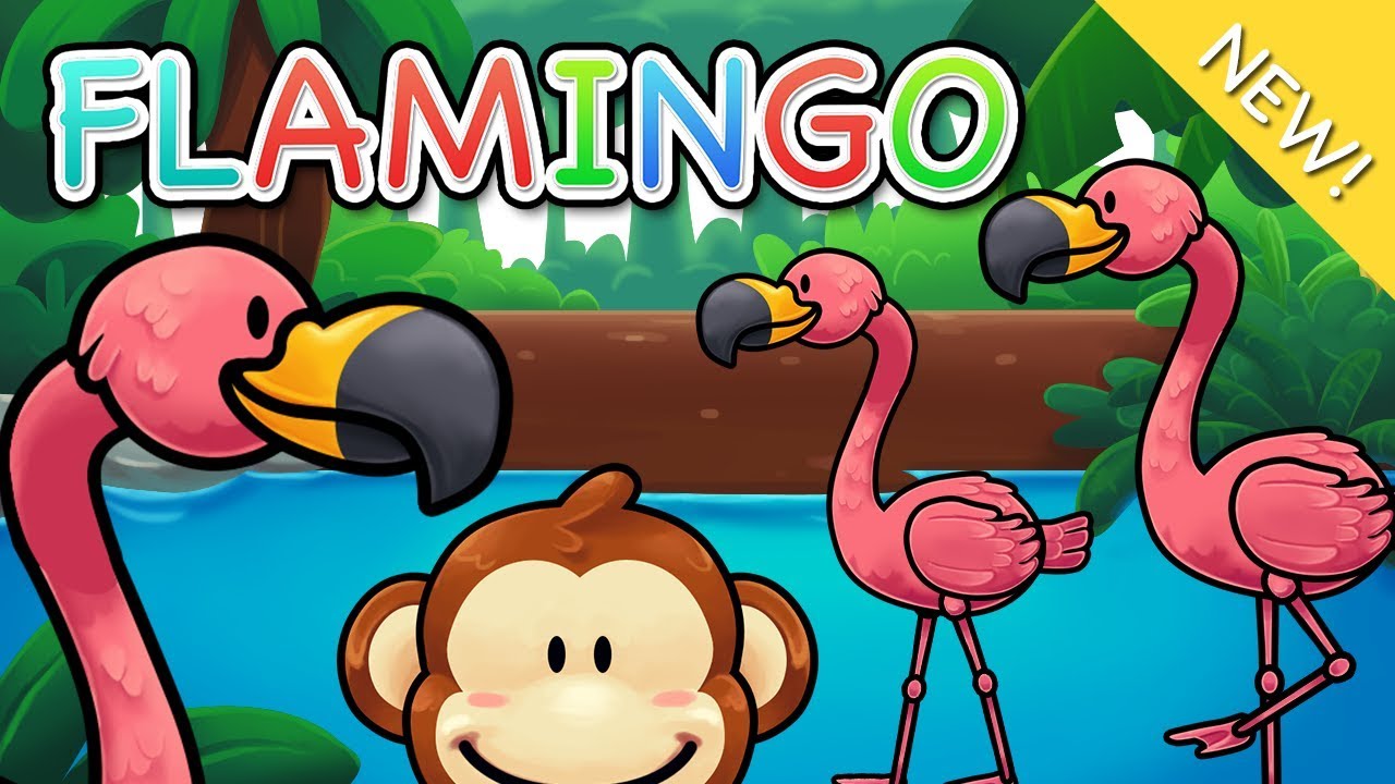 900 Gambar  Burung  Flamingo  Kartun  Gambar  ID