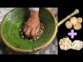 Making Traditional Quroot (Kashk) with Walnuts & Garlic - A Rural Life Recipe! qandi family