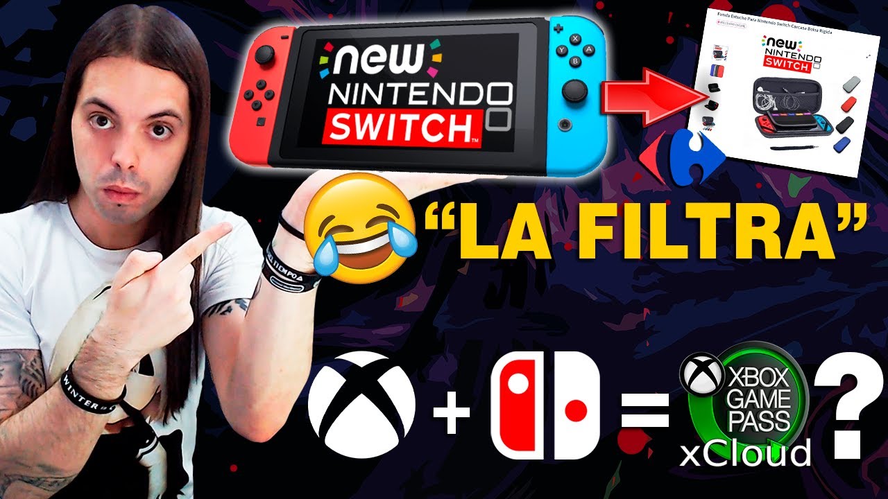 NEW Nintendo SWITCH FILTRADA por CARREFOUR ¿WTF? 🤯 ¿el SECRETO de para SWITCH es xCloud? - YouTube