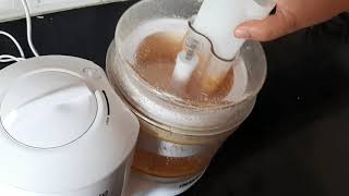 How To Take Out The Juice Using Food Processor|| Inalsa Food Processor