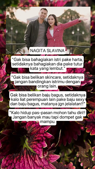 UCAPAN NAGITA SLAVINA MENYALA #shorts #nagitasalvina