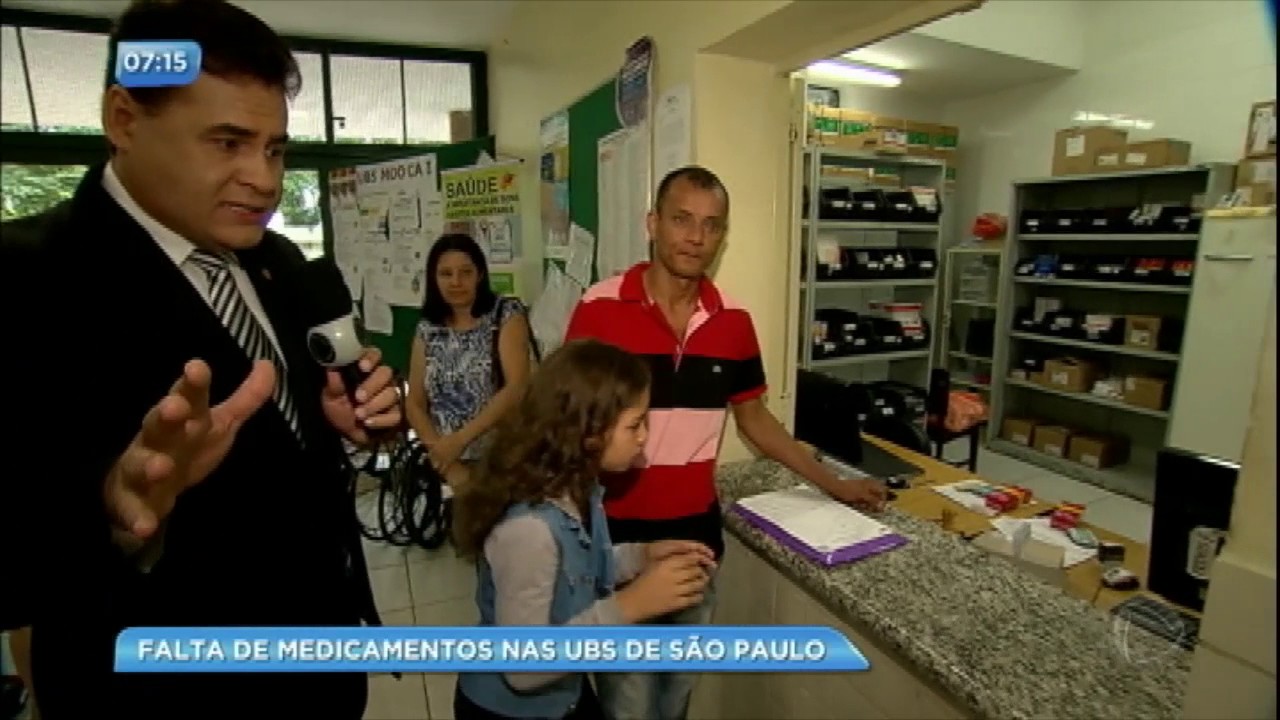 Xerife do Consumidor: pai não consegue remédios para filha diabética em UBS de São Paulo