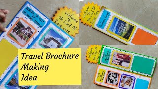 Make Travel Brochure On Arunachal Pradesh For School Project @craftlas_aartigupta