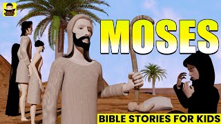 Moses  | Bible Stories For Kids | 3D Animated Stories | Kids Special Animated Stories