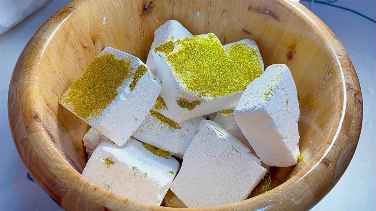 Crispy Gym Chalk Crushing - Fatigue & Stress Relief - ASMR