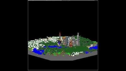 Minecraft Map Realtime Rendering