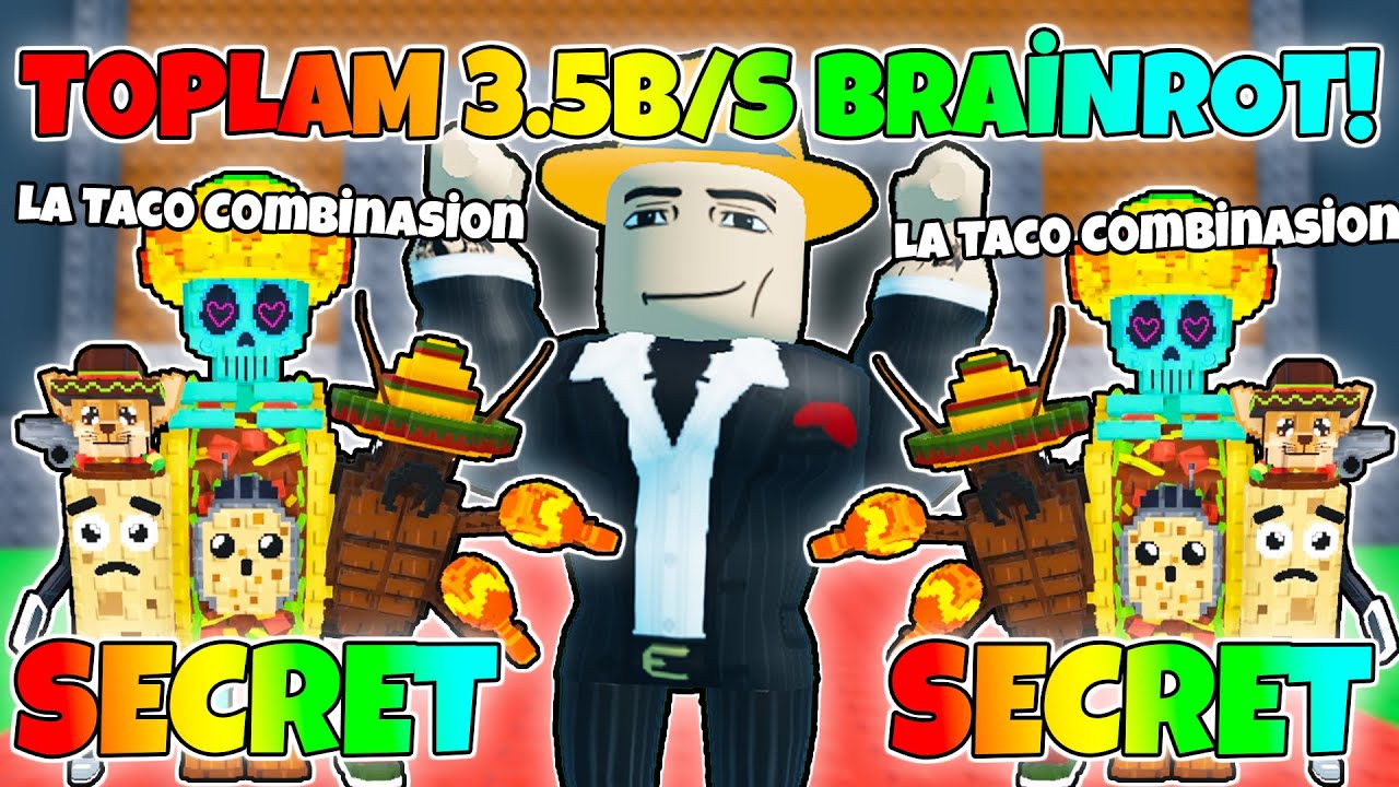 3.5 MİLYAR DEĞERİNDE SECRET YAPTIM! EFSANE TAKTİK! 😱 | Steal a Brainrot Türkçe